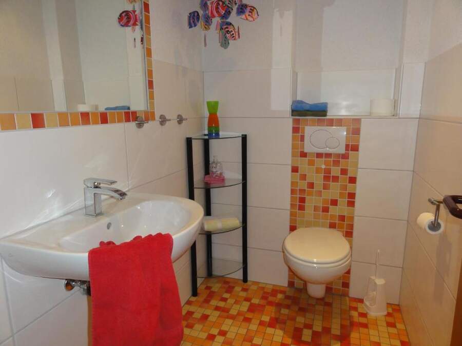 Modernes Badezimmer Ferienwohnung Willingen-Usseln