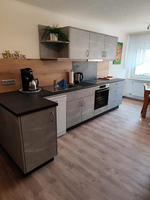 Voll ausgestattete Küche Ferienwohnung Willingen